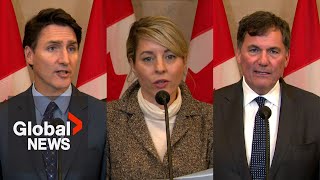 Trudeau says India “decided not to cooperate” as New Delhi Ottawa expels 6 diplomats each  FULL [upl. by Amyas815]