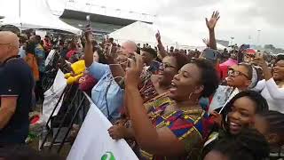 Sulumani Chimbetu and Orchestra Dendera Kings live at Zimfest 2018 [upl. by Ng]