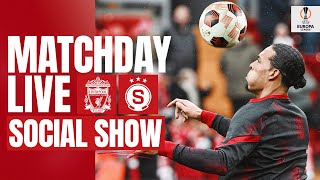 Matchday Live Liverpool vs Sparta Prague  Europa League buildup from Anfield [upl. by Itraa]