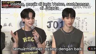 SUBINDO JO1 TALKS ABOUT THE MUSIC INCIDENT JAKARTAS CONCERT [upl. by Alyl908]