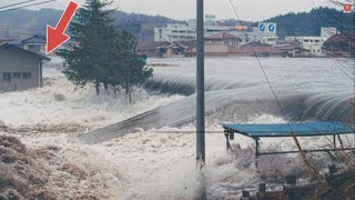 Ishinomaki Giant Tsunami Japan 2011 [upl. by Ahsya259]