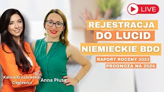 LIVE Czym jest rejestracja do Lucid Niemieckie BDO [upl. by Gaal]