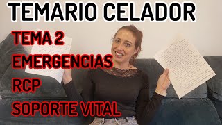 2 2 CELADOR SOPORTE VITAL BÁSICO Definiciones IMPORTANTES en EMERGENCIAS RCP [upl. by Yaral261]