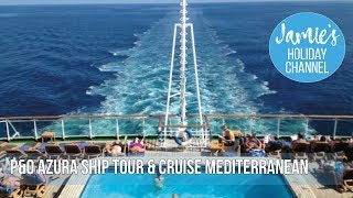 PampO Azura Cruise and Ship Tour [upl. by Maher]