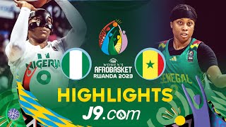 Nigeria 🇳🇬 v Senegal 🇸🇳  Final  J9 Highlights  FIBA Womens Afrobasket 2023 [upl. by Melva]