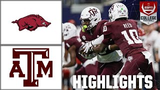 Arkansas Razorbacks vs Texas AampM Aggies  Full Game Highlights  ESPN College Football [upl. by Dirk777]