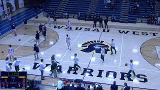 Wausau West High School vs WittenbergBirnamwood High School Mens JV Basketball [upl. by Nnylesor606]