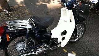 Custom Fi 50cc  Honda Super Cub 50 Custom 2010 [upl. by Llebiram]