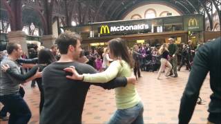 Salsa Flash Mob Copenhagen [upl. by Ahiel925]