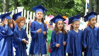 Moving up to Kindergarten Song Francescas Grad 2012 [upl. by Goldia]