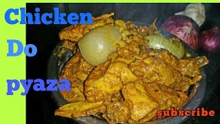 Chicken Do Pyaza Recipe  chicken Main course Recipe  Murg Do pyaza by foodamppassion [upl. by Ariahs]