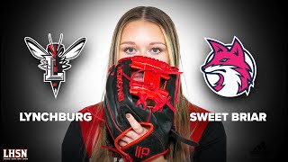 Sweet Briar Vixens vs Lynchburg Hornets Softball [upl. by Codd]