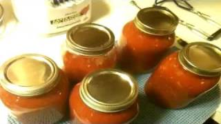 Canning Garden Fresh Marinara Sauce [upl. by Tiffa]