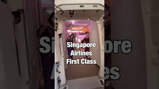 My first class seat was upstairs on this plane shorts singaporeairlines [upl. by Luwana]