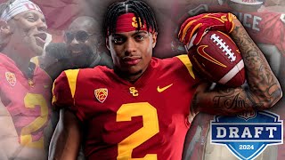 Brenden Rice Highlights Los Angeles Chargers  WR 2024 NFL Draft  Round 7 Pick 225 USC [upl. by Munn]