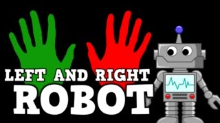 LEFT AND RIGHT ROBOT song for kids about left amp right [upl. by Ymerrej]