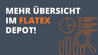 Flatex Tutorial  Depot hinzufügen mehr Übersicht in Deinem Flatex Österreich Depot [upl. by Marieann]