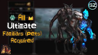 Vampires Fall Origins  ALL ULTIMATE FAMILIARS PETS ACQUIRED  Guide [upl. by Ahsilem852]