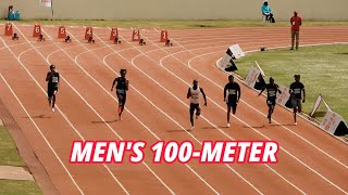 Mens 100m Final  World Athletics Championships U20 Trials 2024 [upl. by Strander672]