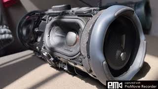 JBL CHARGE 5 MONO MODE 100 BASS TEST  CHARGE 4 DRIVER AND BATTERY [upl. by Heyes430]