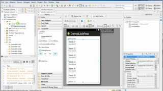 Basic ListView Demo Android Programming [upl. by Ataliah348]