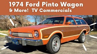 1974 Ford Pinto Wagon Ads  Torino Wagon and More [upl. by Slifka]