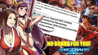 Snk vs Capcom key art censorship has the community puzzled [upl. by Orgalim767]