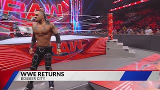 WWE returns to Bossier City this weekend [upl. by Farica]