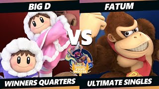 Show Me Your Moose 2  Big D Ice Climbers Vs Fatum Chrom Donkey Kong Smash Ultimate  SSBU [upl. by Lednahc576]