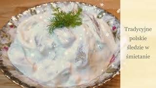 Tradycyjne polskie śledzie w śmietanie ❤️️Traditional Polish herring in cream [upl. by Ettolrahs]