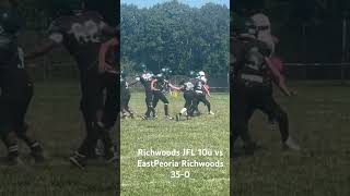 Richwoods Wins vs east Peoria 10u 350 Richwoods [upl. by Tiebold946]