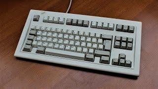 IBM Space Saving Keyboard quotSSKquot Model M review IBM buckling spring [upl. by Yeldua311]