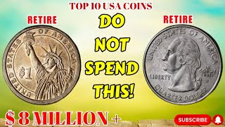 Most Valuable Gold One Dollar and Quarters Coins You Wont Believe Their Worth 1 Coins big bucks [upl. by Novla]