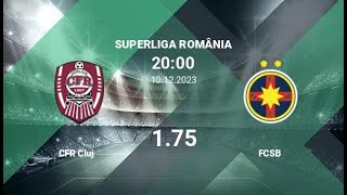 FC CFR Cluj vs FCSB  Superliga  10122023  COMENTARIU LIVE [upl. by Emmer106]