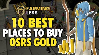 10 Best Places to Buy OSRS Gold Top 2024 Websites [upl. by Hanikehs479]