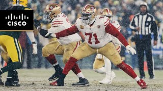 Mic’d Up Trent Williams Takes on the Frozen Tundra  49ers [upl. by Tirza]