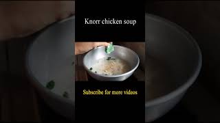 Knorr chicken soup  3 min chicken soup [upl. by Deedahs]