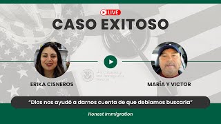 ¿Un paso más cerca de la Green Card 👩‍⚖️ Entrevista con María y Victor  Honest Immigration [upl. by Ellah]