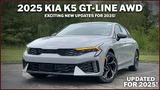 Whats New For 2025  2025 Kia K5 GTLine AWD  Overview [upl. by Wiseman]