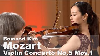 Mozart Violin Concerto No5 in A major KV219 Mov1  Bomsori Kim 김봄소리 [upl. by Aved]