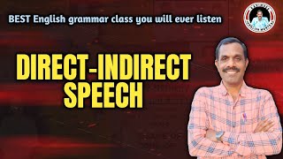 Direct  Indirect speech  English grammar in telugu englishgrammar [upl. by Severin290]