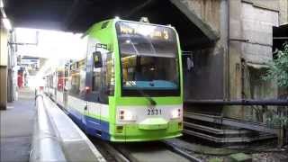 Wimbledon  London Tramlink  2531 and 2553 [upl. by Sylram]