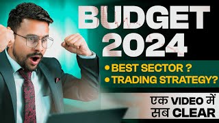 Interim BUDGET 2024 Key Sectors in Stock Investing amp TRADING Strategy  Bank Nifty in Share Market [upl. by Milano234]