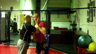 Wing Chun Chi Sao to Gor Sao 2014 Oct Sparring by Alan Orr [upl. by Aicilihp]