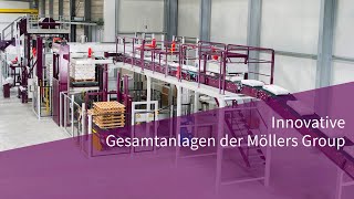 Flexible Verpackungslösungen innovative Gesamtanlagen der Möllers Group [upl. by Nomyt948]