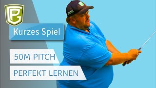 Die Perfekte Pitch Technik  Der Pitch aus 50 Meter [upl. by Ainesell876]