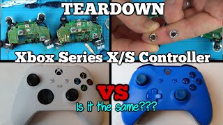 Xbox Series X  S Controller Teardown  Comparison with Xbox One Controller [upl. by Asehr]