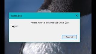 How to fix with USB Flash Drive insert disk [upl. by Orpah]