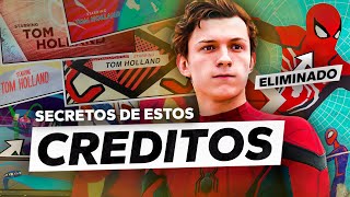 LOS CRÉDITOS ELIMINADOS de SPIDERMAN HOMECOMING Cómo se hicieron ¡VERSIONES ELIMINADAS y más [upl. by Verner]