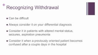 Alcohol Withdrawal in the Intensive Care Unit [upl. by Archambault]